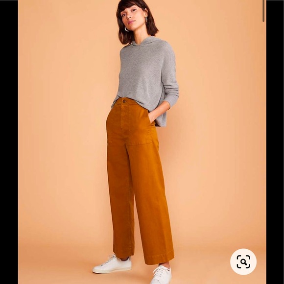 Nwot Lou Grey Brushed Twill High Waist 